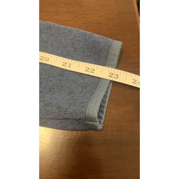 Eddie Bauer M Knit Outdoor Hiking Lightweight Casual Jacket Blue Plaid - Picture 6 of 8